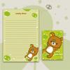 Lucky Bear Letter Paper - Cute Cartoon Birthday Greeting Card for Bestie