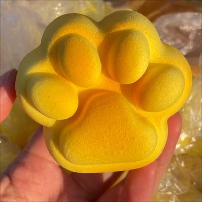 Patas de Gato Squishy Pan Juguete para Apretar Pan Súper Suave Juguetes Fidgets Comida Simulada Juguete para Liberar Estrés para Niños Adultos Regalo