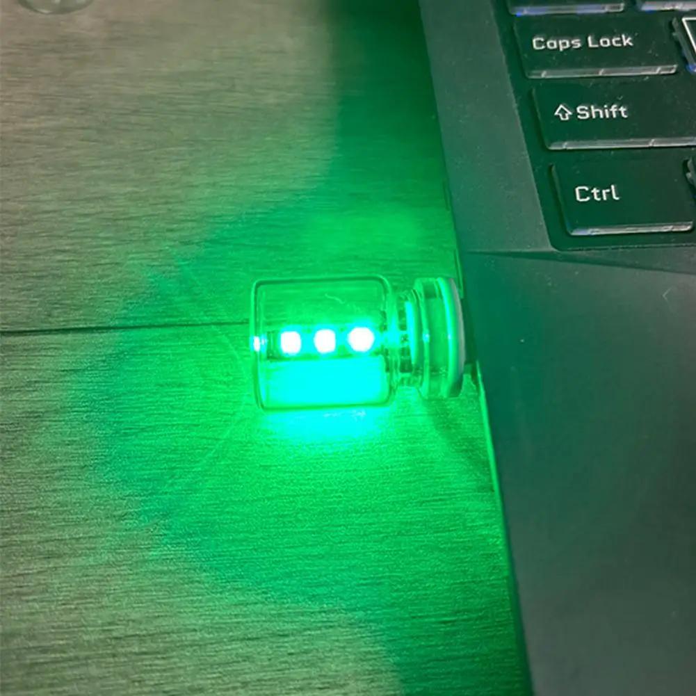 5V USB Night Light LED Filament Lamp New Bedhead Car Bedroom LED Glass Light Bottle Decoration Ceramic Romantic Atmosphere F7Z4