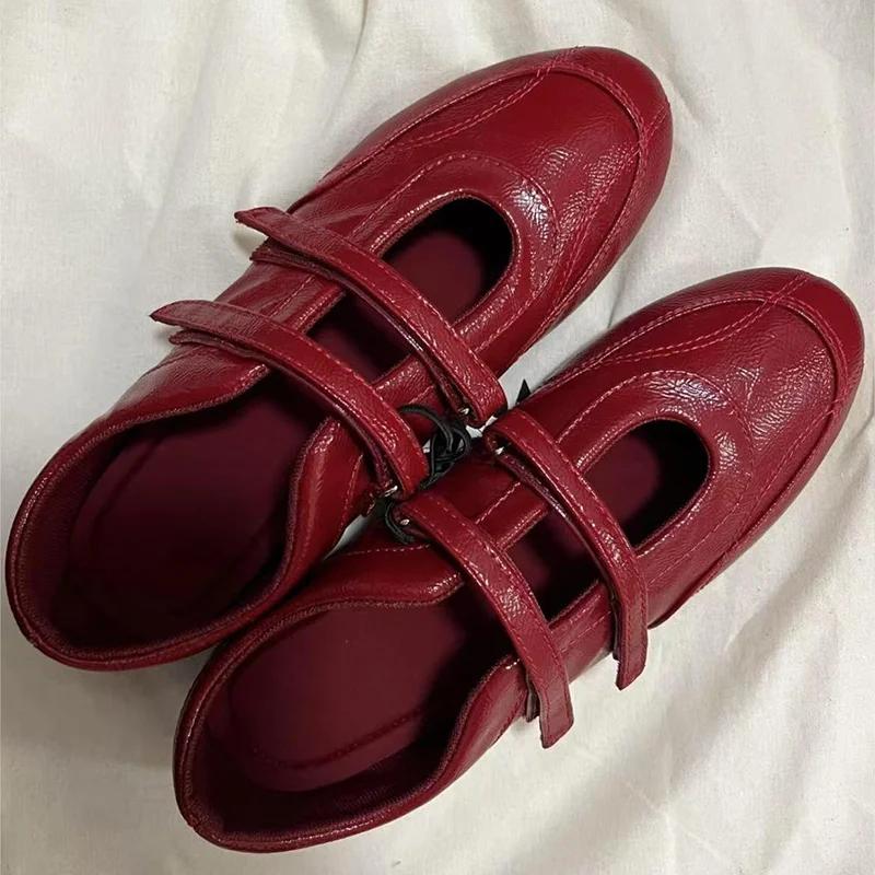 Fashion Women Loafers Shoes Fashion Retro Sandals Flats Elegant Woman Summer Shoes 2025 Trend Designer Shallow Cozy Lolita Zapatos Mujer