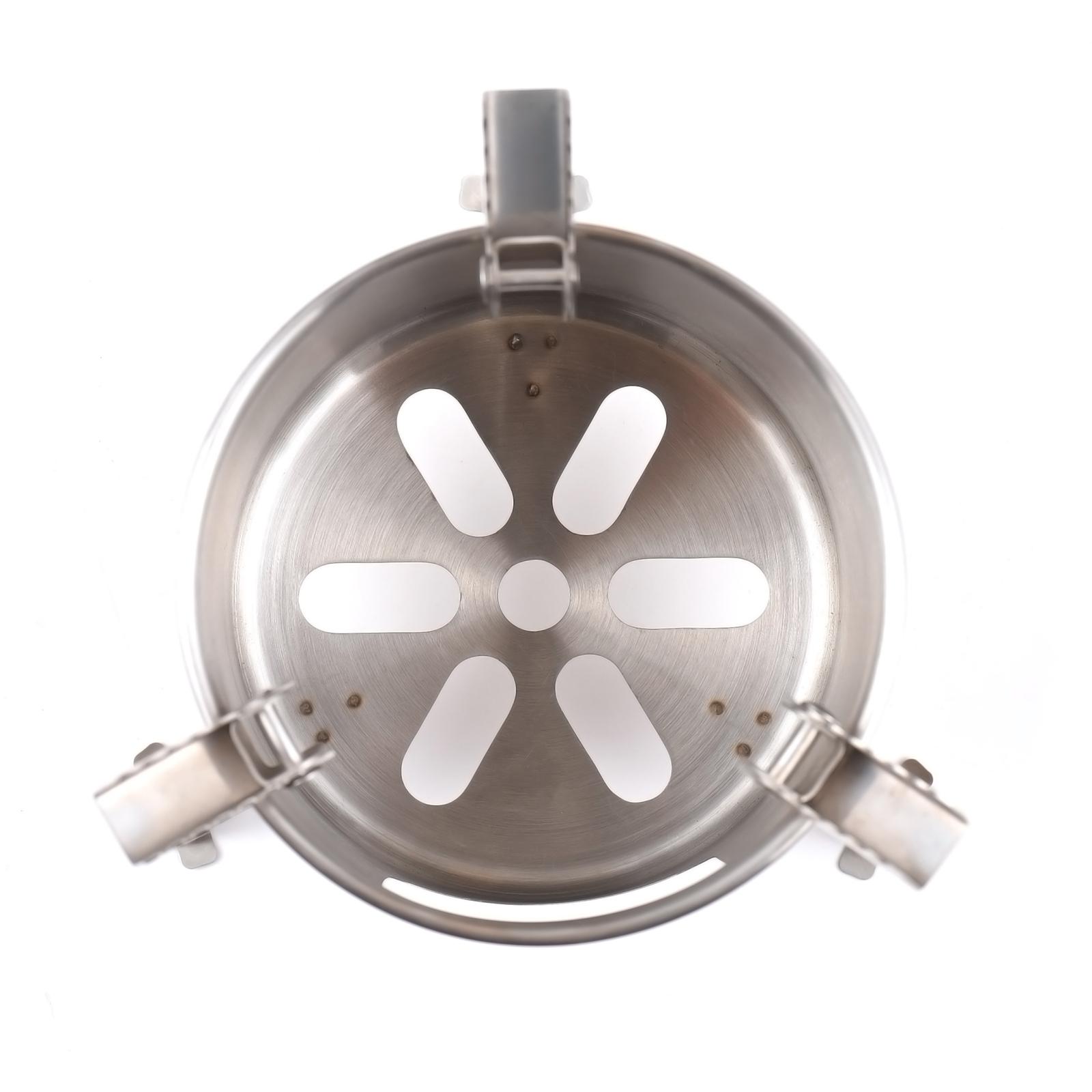 Дровяная печь из нержавеющей стали — фото 3