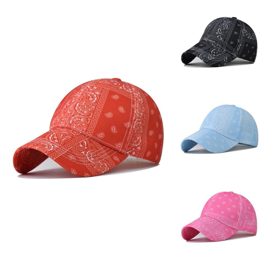 Trendige Baumwoll-Baseballkappe Mit Cashewblumen-Avocado-Print Für Männer Und Frauen Sonnenschutz
