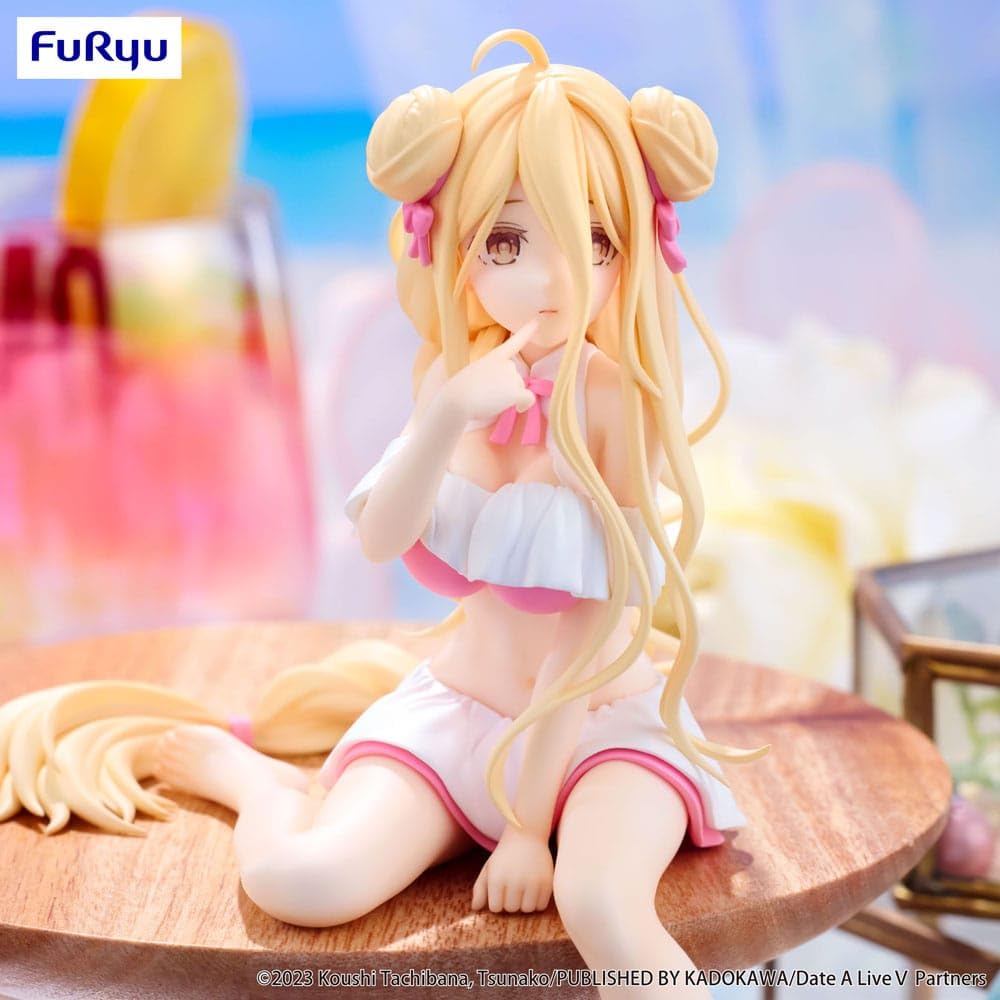 Date A Live V Noodle Stopper Figure Hoshimiya Mutsumi Swimsuit ver.