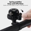 WEST BIKING YP0706068 Vintage Bicycle Copper Bell Waterproof Cycling Safety Alert for Mountain Bike