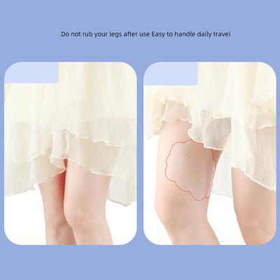 Flower Anti-Chafing-Schutz für Oberschenkel und Wade, unsichtbare Anti-Reibungs-Pads für den Körper, Oberschenkelbänder, Scheuerbänder für die Oberschenkel und die Wade