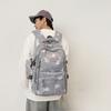 Schoolbag New Spring and Summer School Bag College Wind Light and Cute Backpack Junior High School Girls Printed Large Capacity Backpack