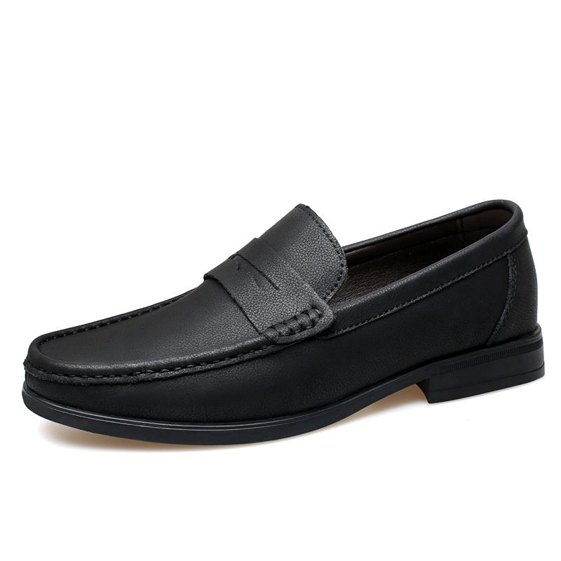 

Large Size 46 47 Leather Loafers Men‘s Driving Shoes with Soft Sole Casual Shoes Luxury Designer Slip-On Flats Man Moccasins 37