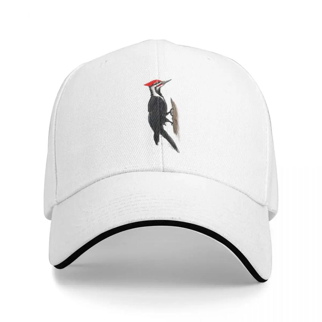 Pileated Woodpecker Baseball Cap Golf Wear luxury caps Golf Cap Military Tactical Cap Womens Beach Unisexs