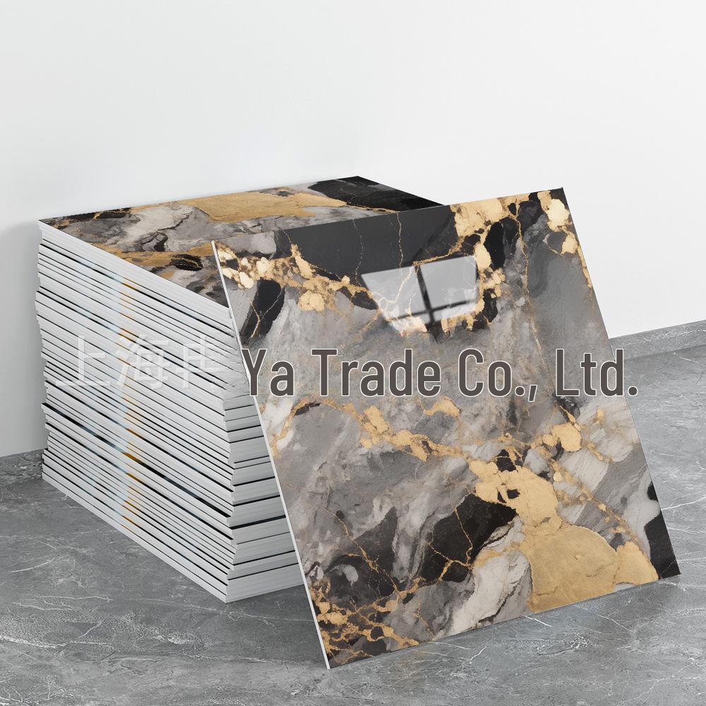 Fliesenimitat 3D Wandaufkleber: Selbstklebende Aluminium-Kunststoff-Paneele für Badezimmer- und Küchenrenovierung.