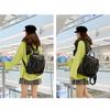 Women's New Fashion Korean Style Large Capacity Anti-theft Female Travel Backpack All-match Leather Leisure Bag