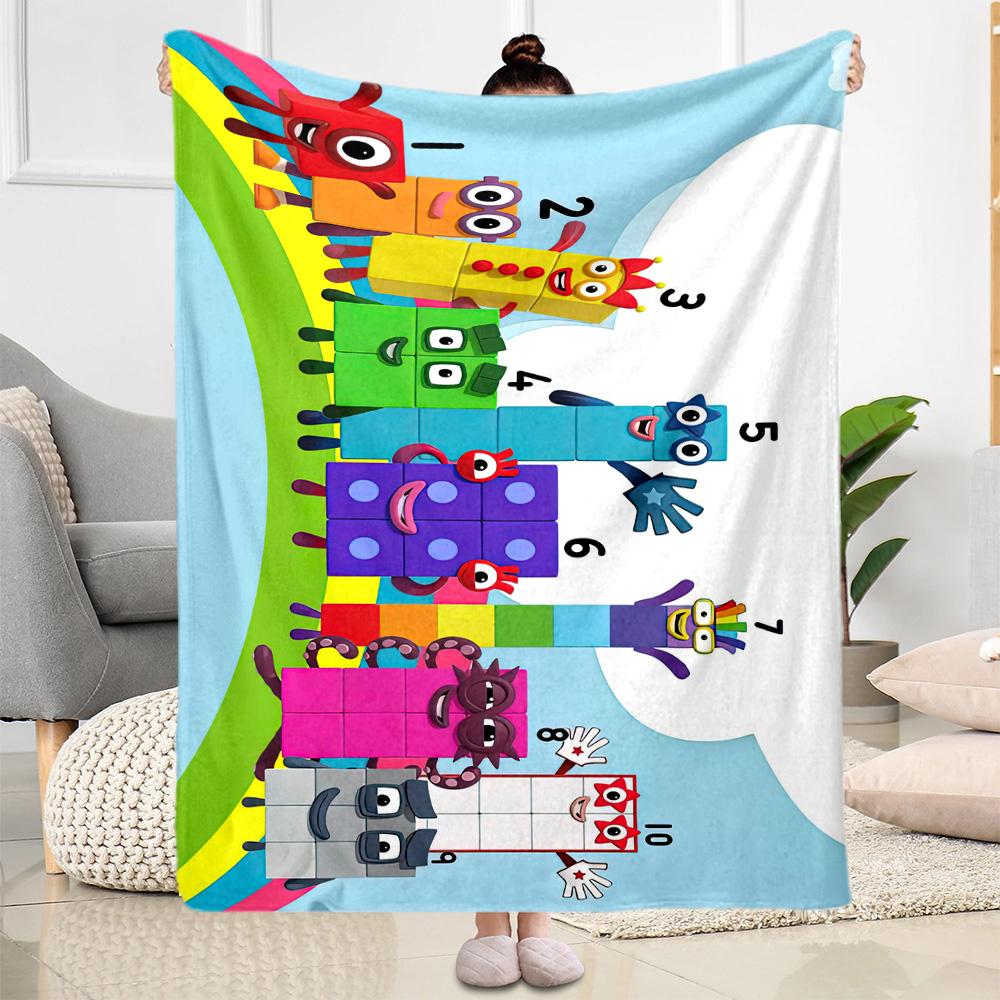 Numberblocks Blanket Warmthful Decor Great For Couch Livingroom Office Chair Allseason Use Stylish Decor Ideal Gift For Friends Family Couples Picnic