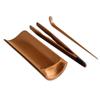 TLAKEHO Bamboo 3-Piece Tea Set