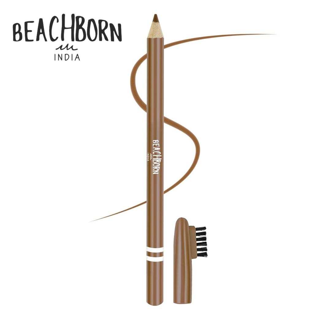 BEACHBORN INDIA Waterproof Eyebrow Pencil Dark Brown 1.5 g