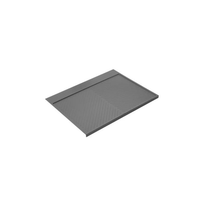 -Emuca Protecteurs Fond Pour La Cuisine Sink, M80, 767x580mm, Épaisseur De La Planchet 16mm, Découpable, Plastique, Gris Antracite