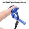 Nonslip Swimming Nose Plug Diving Nose Clip with AntiDrop Lanyard Adults Nose Protector Swimming Training Accessories