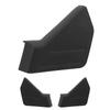 Seat Trim Cover Panel Scratch Resistant Strong Structure Black Textured Seat Housing Panel for Vehic