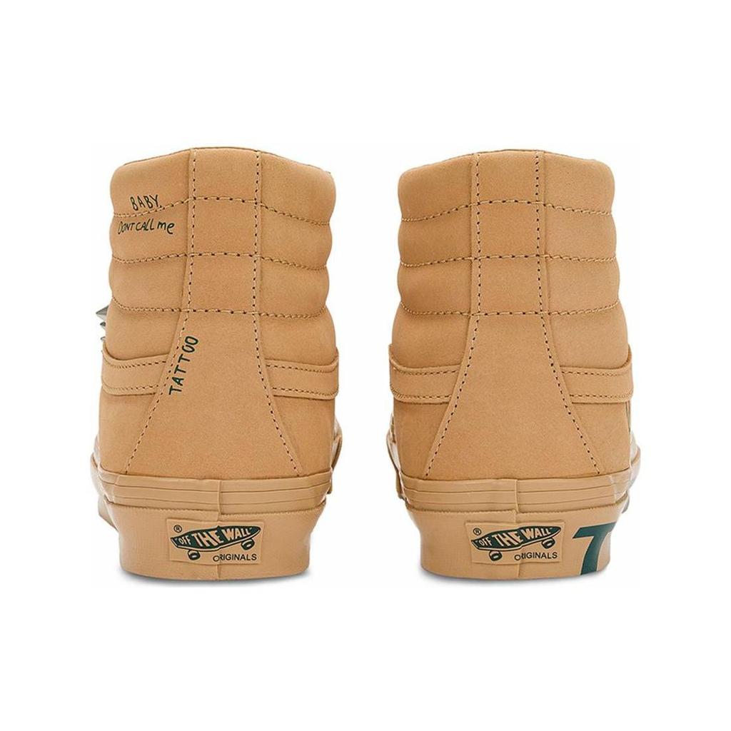 Vans TTSWTRS X OG Sk8-Hi LX Punk Unisex Sneakers Brown VN0A5FBFJM3