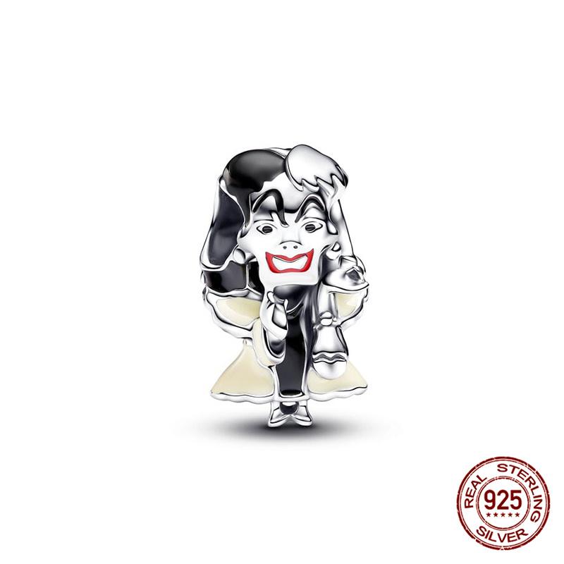 New  Mickey Minnie Beaded Marvel Lron Man Charms Plata De Leyoriginales Fit Bracelet Diy Jewelry Making Women'S Gift