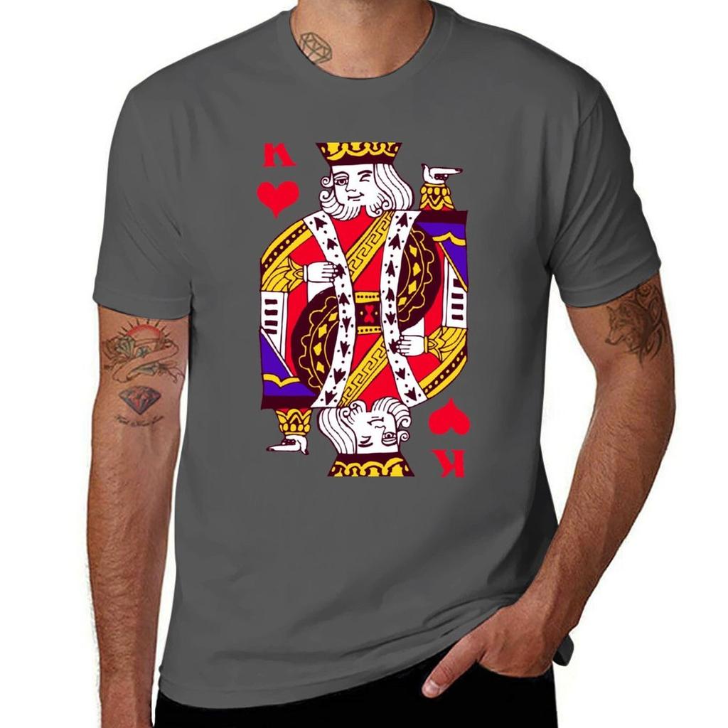 King of Hearts TShirt Man T Shirt Heavy Cotton Man T Shirt Cotton TShirt