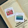 Translucent Landscape Film Bookmark Aesthetic Book Page Reading Accessories Diy Decorative Card Pendant Keychain