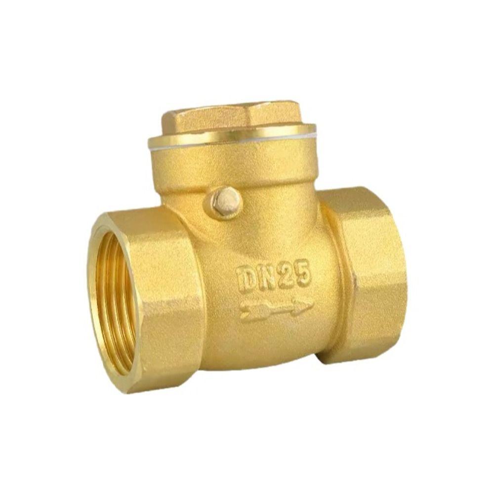 1/2" 3/4" 1" 1-1/4" 1-1/2" 2" Swing Check Valve BSP One Way Valve Durable Brass Check Valve