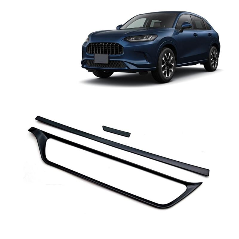 Authentic Central Control trument Air Conditioner Button Frame Trim Sticker For Honda ZRV RHD Accessories