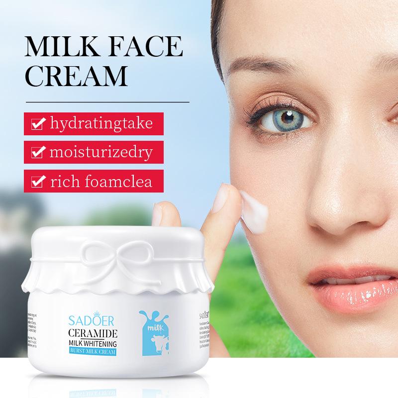 Popular Milk Cream 120g SADOER Milk Hydrating Moisturizing Moisturizing Cream