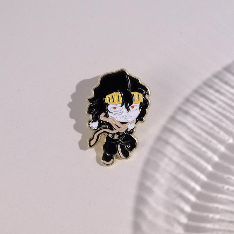 Eyecatching Anime Cartoon Brooch Unique Design For Stylish Bags And Clothing Accessories