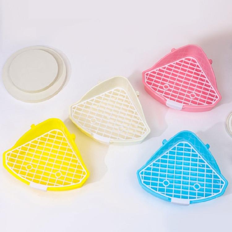 Huisdier Toilet Driehoek Potty Trainer Kattenbak Anti-Knoei Eekhoorns Kooi Toilet