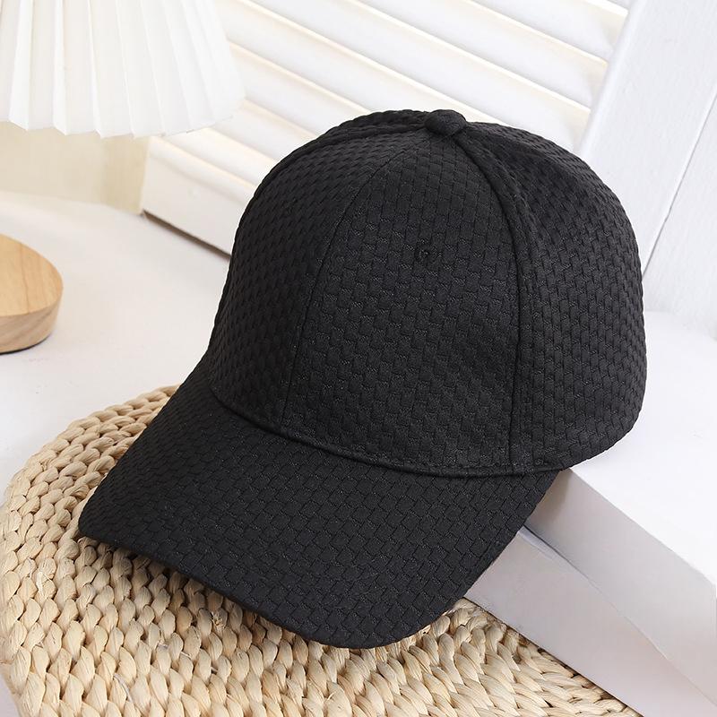 Baseball Cap New Solid Color Retro Baseball Cap Casual Breathable Sun Hat Women Summer Outdoor Hat