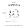 2024 Earrings For Women 925 Sterling Silver Colorful Double Hoop Earrings  Fashion Birthday Party Wedding Engagement Jewelry