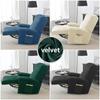 Soft Velvet Recliner Sofa Cover Stretch Lazy Boy Armchair Covers Elastic Non Slip All-inclusive Sofas Slipcovers for Living Room