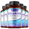 Premium Collagen Capsules, Various Types of Hydrolyzed Collagen Supplements, for Skin Care and Joint Health.