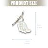 Angel Wing Keychain With Star Charm Soft Plush Materials For Bag Purse Accessories Keyring Accessory