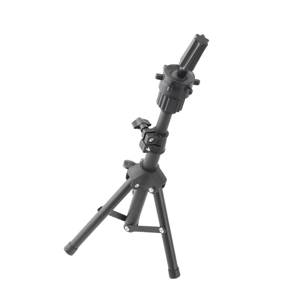 Mannequin Head Stand Adjustable Cosmetology Mannequin Training Tripod for Hairdressing Training