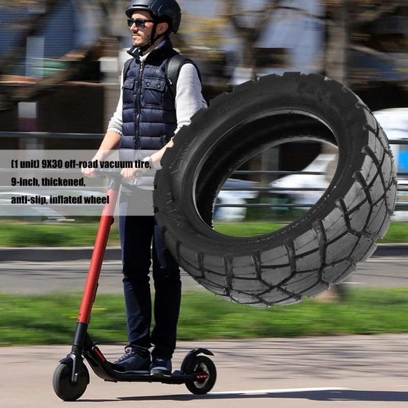 9Inch Electric Scooter Vacuum Rubber Wheel Kids Kickscooter Wheel Adult Kids Electric Scooter Replacement E Scooter Tyre