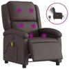 VidaXL Electric Reclining Massage Armchair, Relaxation Chair with Adjustable Backrest and Footrest, Salon Seat 3204259