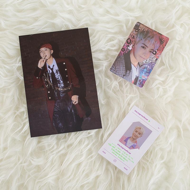 54 szt. Niepowtarzalne karty fotograficzne Bts Karty Lomo 2022 Kalendarz na biurko Kolekcja prezentów dla fanów Bts