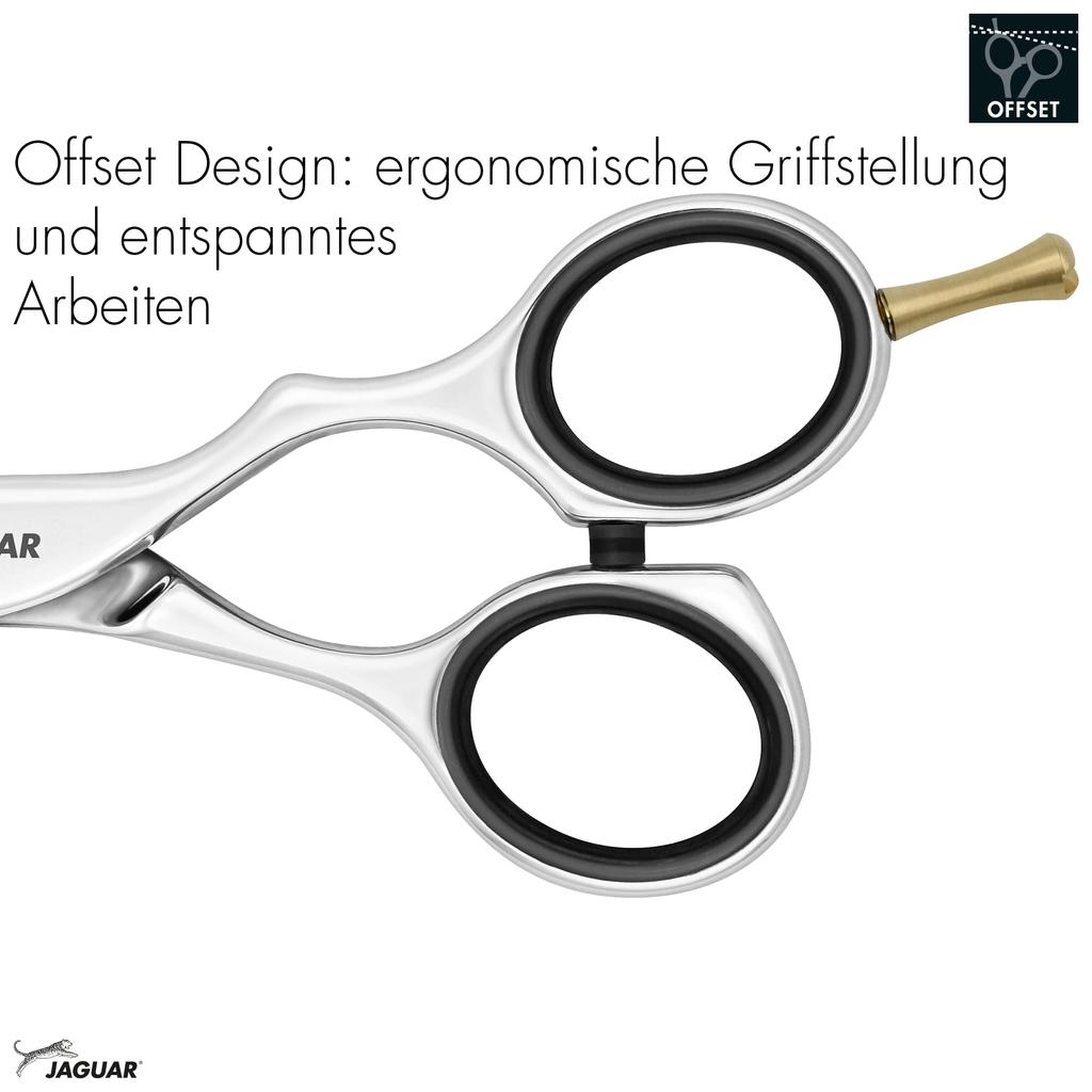 jaguar Haircut Scissors 140mm Glossy Finish Comb Included (Germany) /