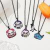 Anime K-Pop Demon Hunters Cartoon Character Pendant Necklace Charms Exquisite Accessories Jewelry Gift For Fans