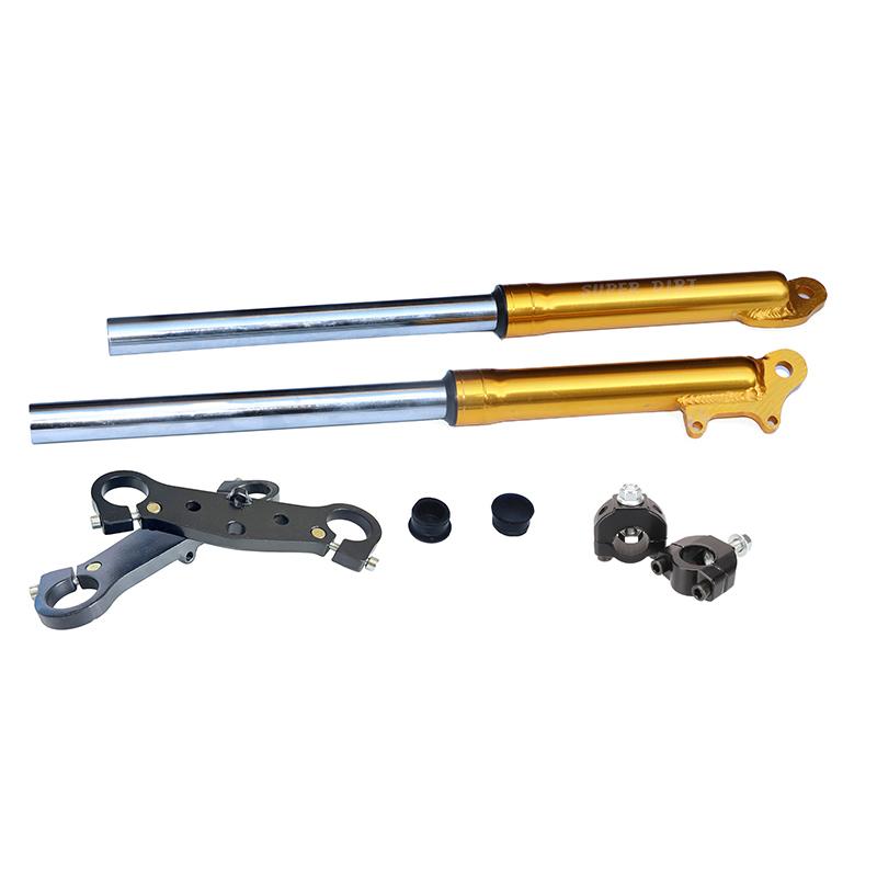 47cc 49cc Pocket Bike Gabel Stoßdämpfer Verbindungsplatten-Kit Für 2-Takt-Motor Mini Moto Dirt Pit Bike Motocross Teile