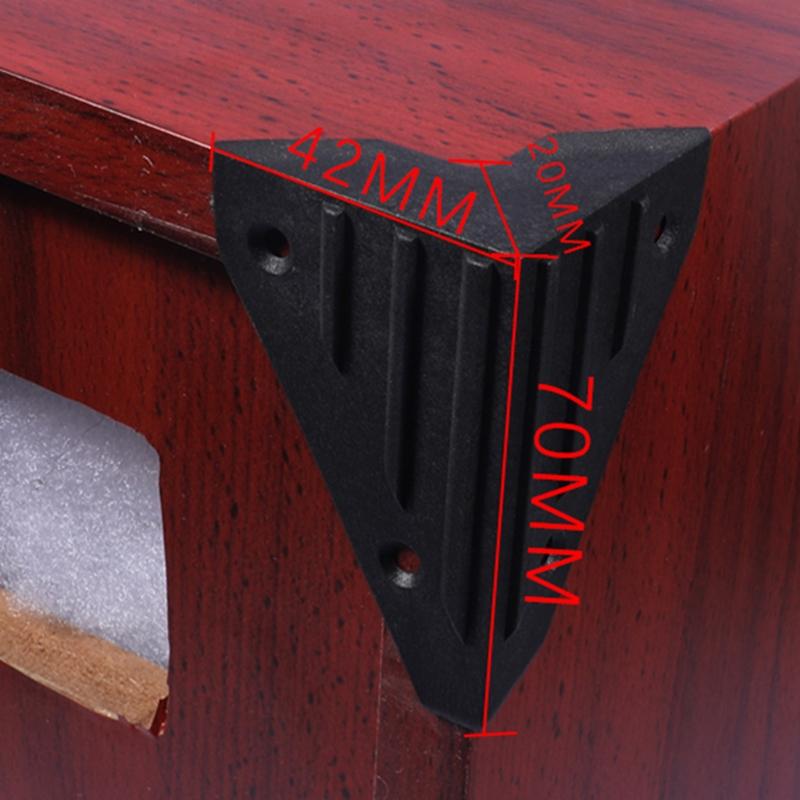 8pcs Universal Speaker Kits Isolation Stand Feet Pads Shockproof Mat High Configuration Pads Plastic Wrap Angle