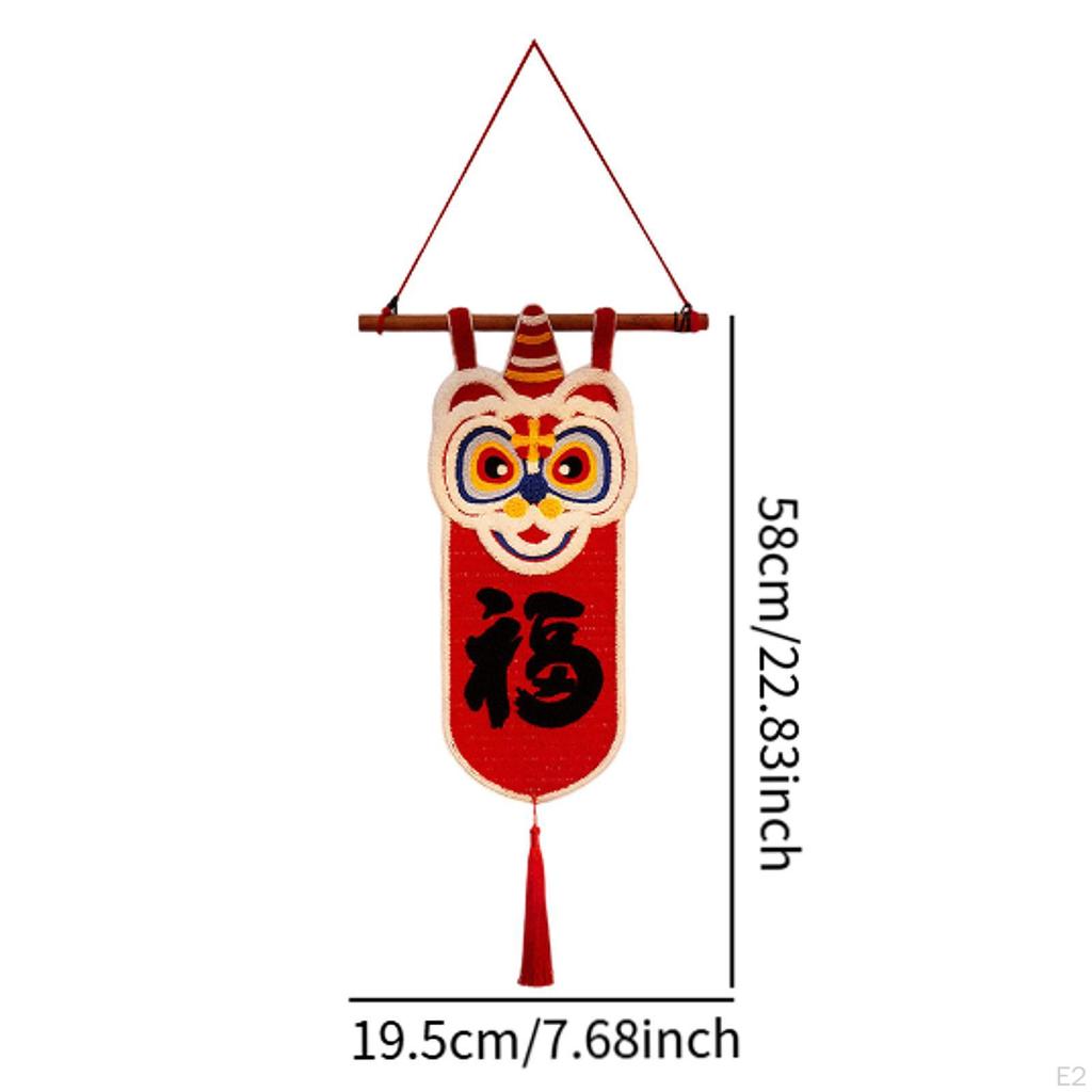 Chinese Year Decoration Fu Blessing Pendant Decorative Feng Shui Spring Festival Decor for
