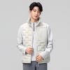 Men's Lightweight 90% Down Vest, Sleeveless Stand Collar Jacket, High-Quality Outdoor Sports Gear