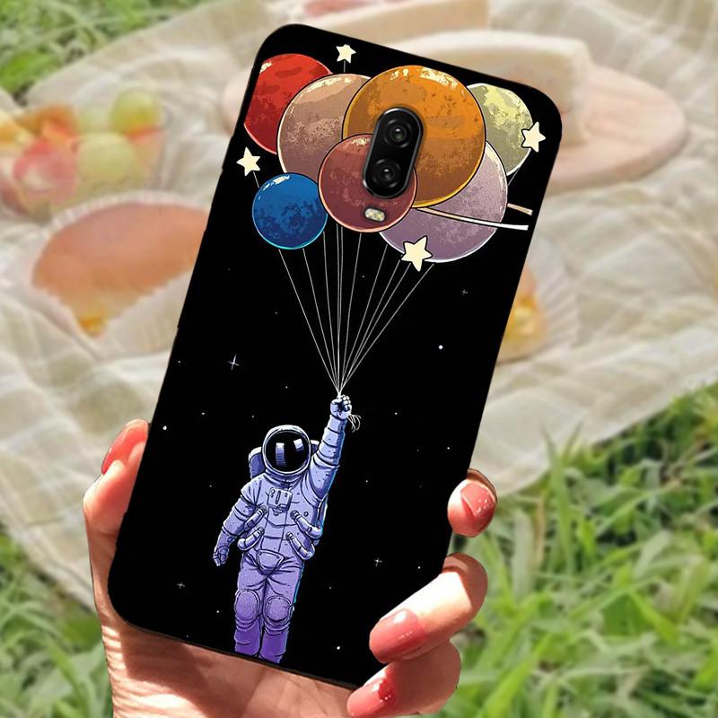 For Oneplus 6T Case Silicone Soft TPU Phone Cover For One Plus 6 6T Case Bumper For Oneplus 6 6 T Capa Mabrle Fashion Coques