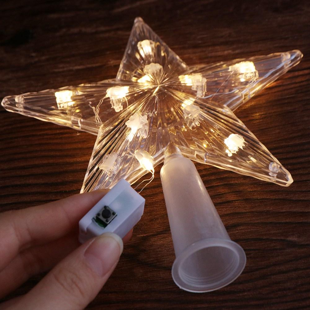 Fünfzackiger Stern, Weihnachtsbaumspitze, Stern, Weihnachtsbaumschmuck, Weihnachtsbaumschmuck