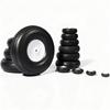 Realistic 20-127mm PU Tires & Sponge Wheels for Fixed-Wing RC Model Aircraft