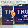 Kamala Harris Tim Walz Waltz with Metal Stake Yard Sign Flag Gate Decor Kamala Harris Tim Waltz 2025 Lawn Sign