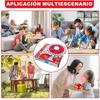 Spanish Word Game - Kids Family Board Game, Quick Thinking Interactive Letter Pressing Educational Toy Gift for Ages 6+