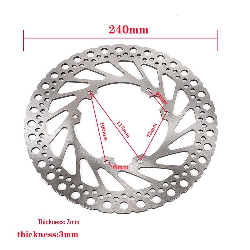 240mm Front & Rear Disc Brake Rotor for CR125/250 and CRF250R/X & CRF450R Motorcycles